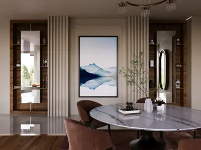 Interior - Diningroom - 310523 3D model
