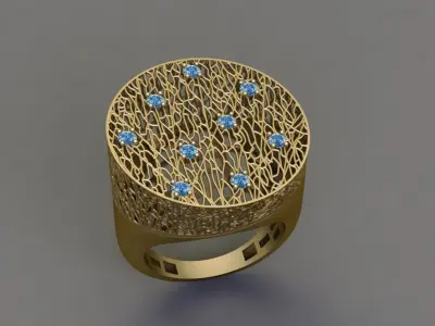 Fusion Ring  3D print model