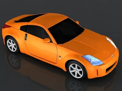Nissan Fairlady Low-poly 3D model