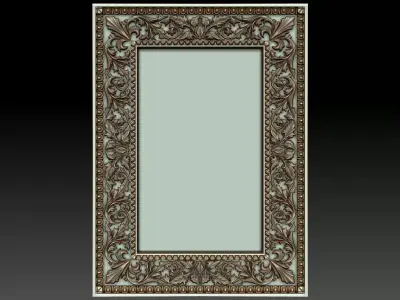 Decorative frame 3 3D model