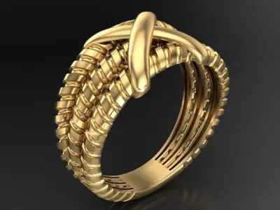 cross ring 3D print model