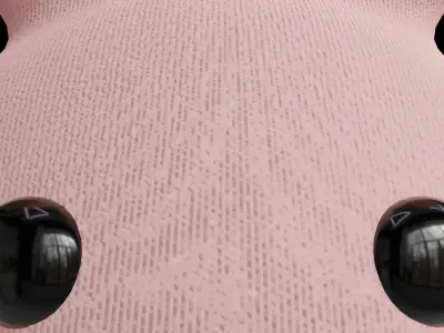 pink rabbit doll Low-poly 3D model