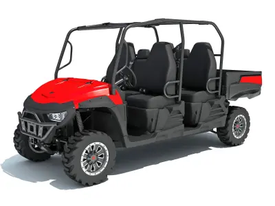 UTV Utility Vehicle Collection 3D Model Pack