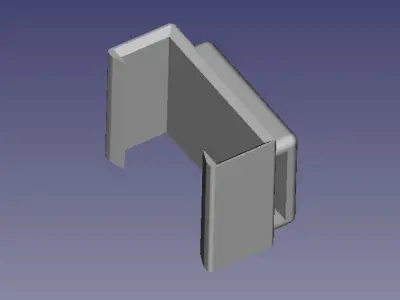 HAMBOTEST HT126A STAND AND BELL HOLSTER 3D model