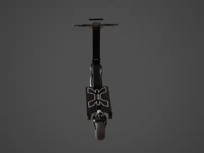 Dualtron X Limited Electric Scooter Low-poly 3D model