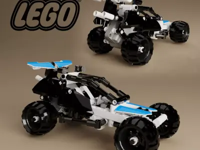 Lego Technic Off-road Racer 3D model