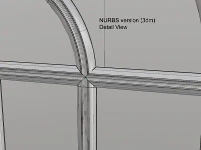 Oval Window 3D model