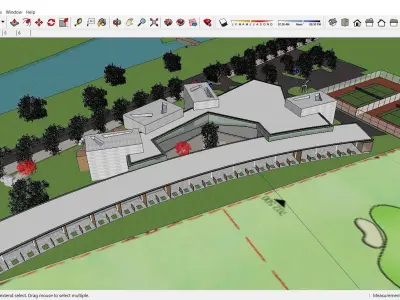 Sketchup Sport - Golf 104 3D model
