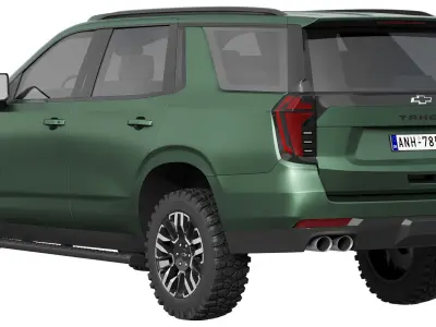 Chevrolet Tahoe Z71 2025 3D model