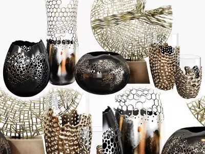 Decor set 60 3D model