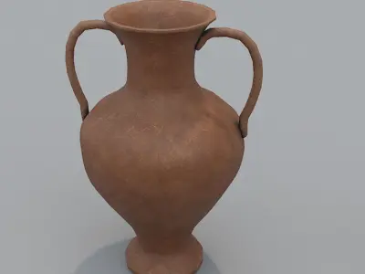 Medieval Vase Set PBR  Low-poly 3D model