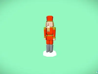 Low Poly Winter Pack Free low-poly 3D model