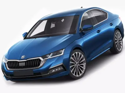 Skoda Octavia 2020 3D model