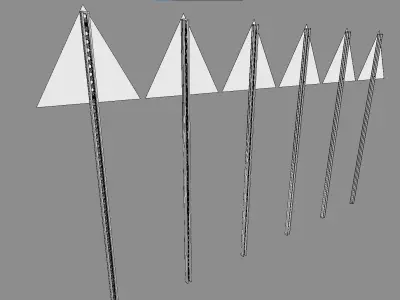 Traffic Signs 3D model