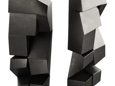 409 interior sculptures 16 1stdibs Contemporary Bronze Artwork 1 3D model