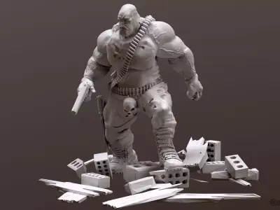 Cazador - Printable 3D print model