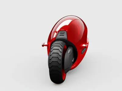 CONCEPT BIKE DS-500   RIGGED 3D model