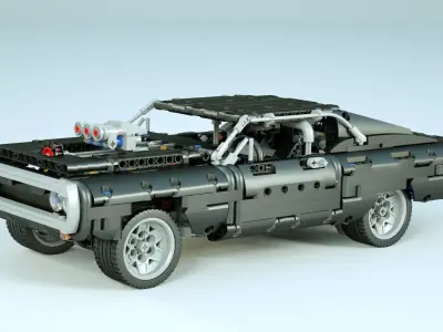 LEGO Doms Dodge Charger 3D model