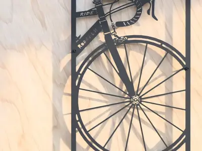 Modern Office Room Decoration Bike  3D print model