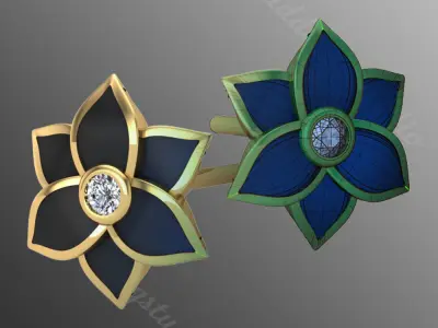Earrings od98 3D print model