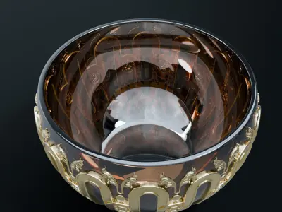 globe texture 3D model