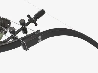 Compound lever action bow 3D model