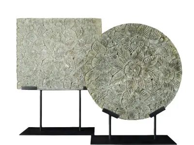 Garden Stepping Stones 3D model