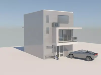 House Interior Free 3D model