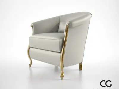 Christopher Guy Greta armchair 3D model