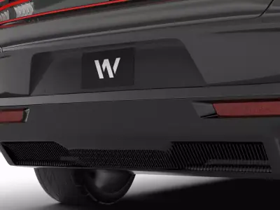 Dodge Charger Daytona Banshee 2025  3d model 3D model