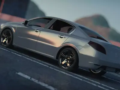 PEUGEOT 508 3D model 3D model