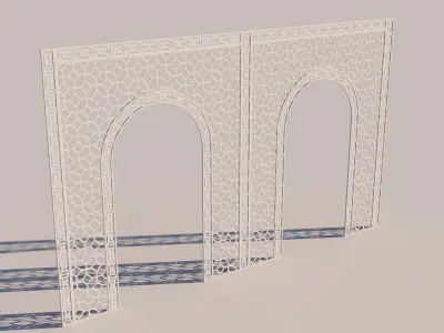 Lattice Arch 3D model
