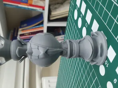 Gnosis of Venti Genshin Impact -- Anemo Gnosis -- 3D Print Ready 3D print model