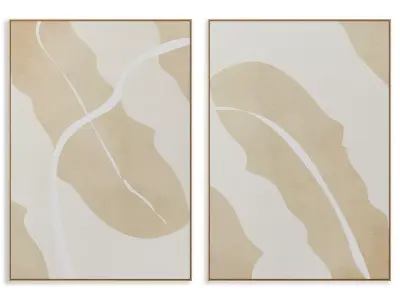 Abstract Painting Frame set 3D model 319