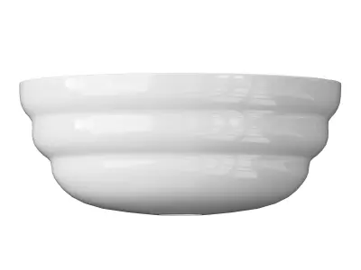 Ozone Round Above Counter Vessel Bathroom Sink 3D model