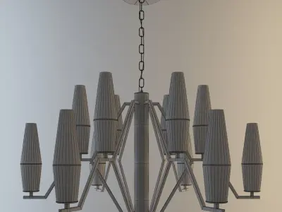 FRIDA PINK LIGHT collection 3D Model 3D model