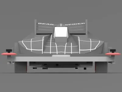 BEAK SPIDER 4WD CAR 3D model