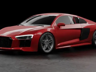 Audi R8 V10 3D model