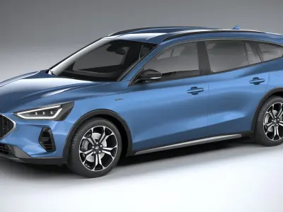 Focus Active Wagon 2022 3D model