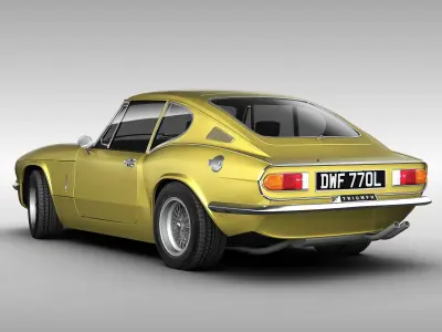 Triumph GT6 MK3 1973 3D model
