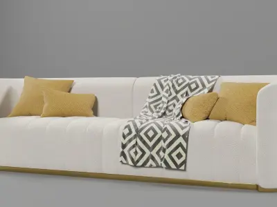 luxury sofa 3D model