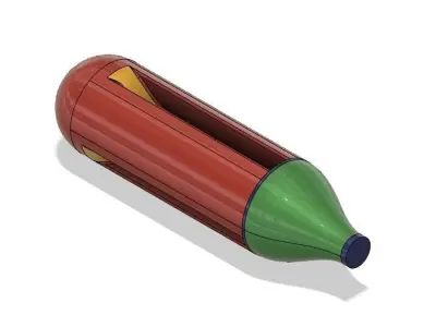 3D TORNAVIDA screwdriver Low-poly 3D model