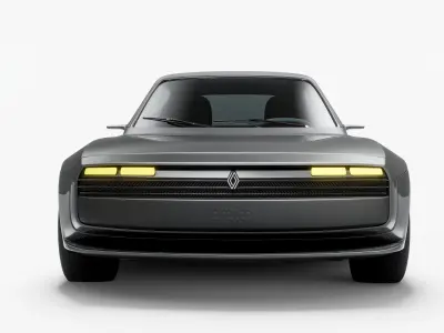 2025 Renault R17 Electric Restomod 3D model