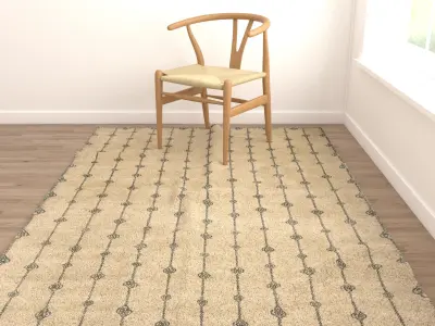 Rugs No 627 Low-poly 3D model