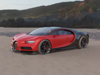 Bugatti Chiron Sport 3D model