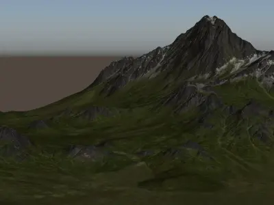 Landscape 3d model Free 3D model