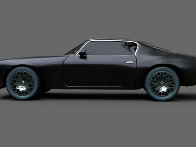 Pontiac Firebird 1970 3D model