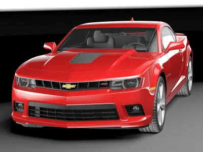 Chevrolet Camaro SS CG 2014 3D model