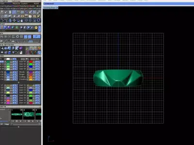 Geometric Faceted Ring 3D print model