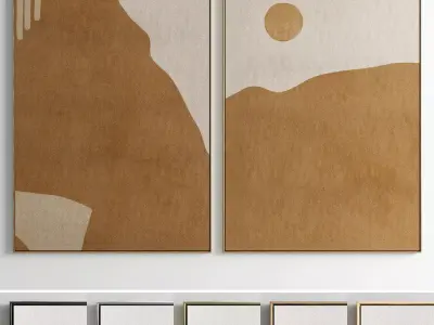 Photo Frame 117 Low-poly 3D model